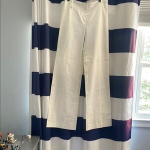 Elegant White Wide-Leg Pants